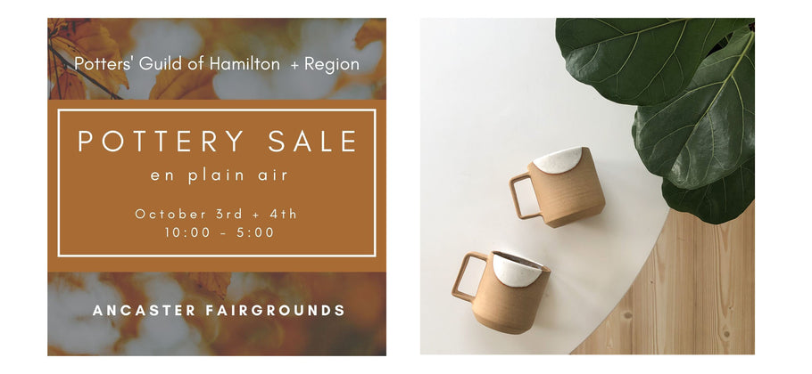 Event: The Hamilton Potters Guild Outdoor Fall Sale