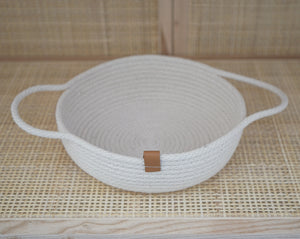 Woven Round Bread Basket