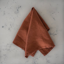 Load image into Gallery viewer, Linen Tea Towel - Baked Clay