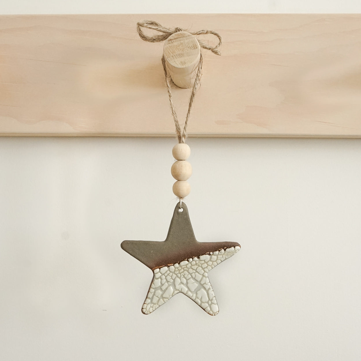 Handmade Ceramic Ornament - Star