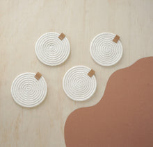 Load image into Gallery viewer, Woven Coasters - Set of 4